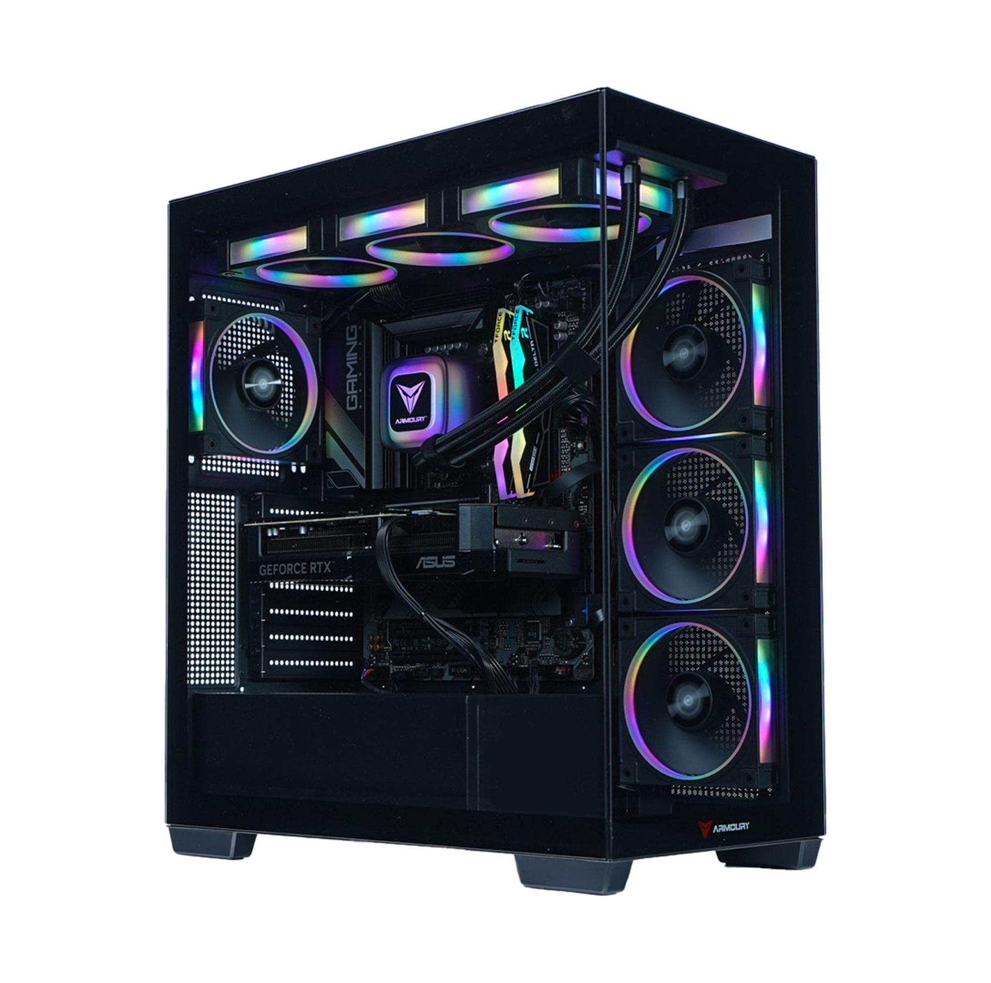 ARMOURY AMD Ryzen 7 7800X3D GeForce RTX 5070 32 Go RAM 2 To SSD W11P