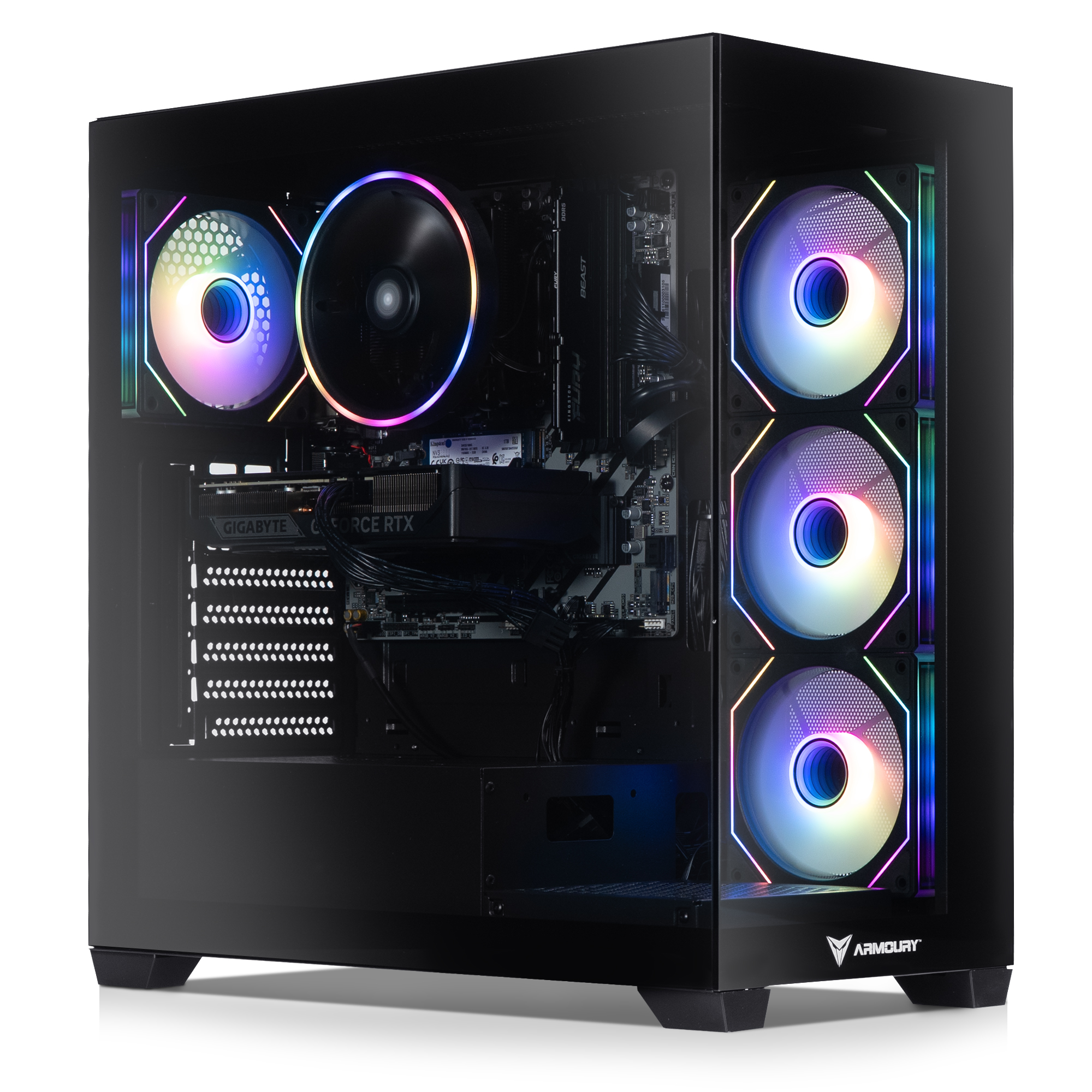 ARMOURY AMD Ryzen 7 8700F GeForce RTX 5060 Ti 16GB RAM 1TB SSD W11H