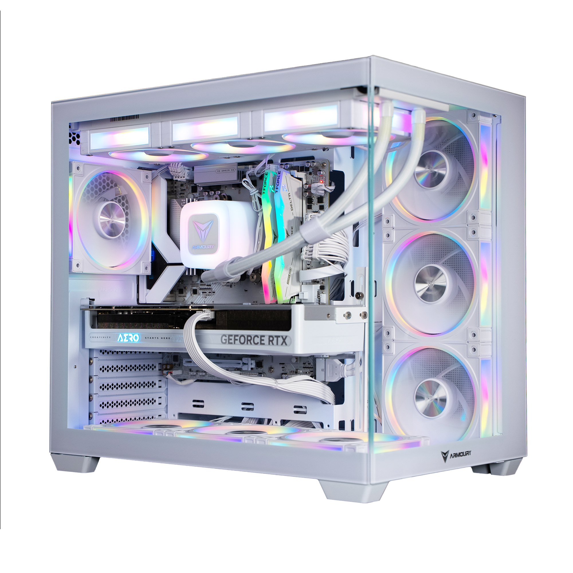 ARMOURY AMD Ryzen 7 9800X3D GeForce RTX 5070 Ti 32Go RAM 2 To SSD W11P