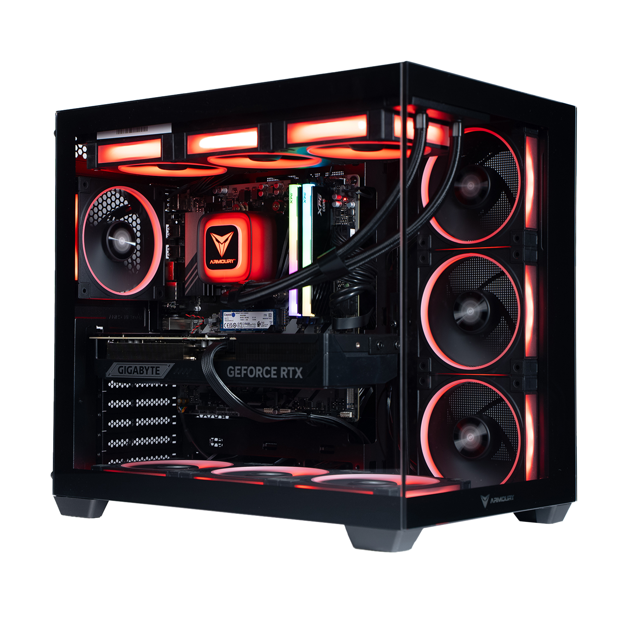 ARMOURY AMD Ryzen 7 9800X3D GeForce RTX 5070 Ti 32Go RAM 2 To SSD W11P