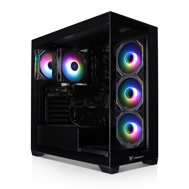 ARMOURY Gaming PC i5-14400F, RTX 4060, 32GB, 1TB SSD, Win11(Open Box)