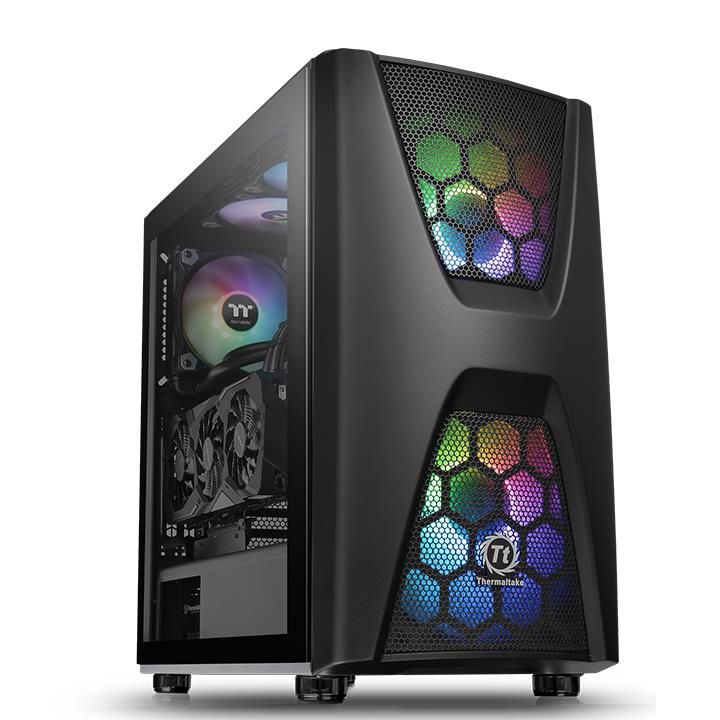 THERMALTAKE COMMANDER C34 TG ARGB With 80+ 600W (CA-3N5-60M1WU-00)