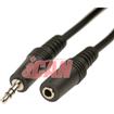 iCAN 3.5mm Stereo Audio Extension Cable Shielded M/F - 50 ft.