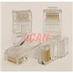 ICAN RJ45 Cat5e 50 Micron Connector Plugs 10 pcs