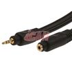 iCAN PREMIUM 3.5mm Stereo Male Female 22AWG Extension Cable Gold Plated - 15 ft. (AC35MF-22G-P015)