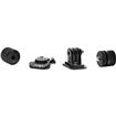 JOBY Action Adapter Kit | Four Modular Adapters | Expands Action Camera Mounting Options | Tripod Mount for GoPro | Quick Release 1/4"-20 Buckle Adapter | 1/4"-20 Female to Female Adapter | 1/4"-20 Male to Male Adapter