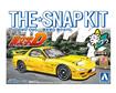 Aoshima 1/32 SNAP KIT #CM1 Initial D Keisuke's Mazda RX-7 FD Model Kit | No Glue Needed | Snap by Hand