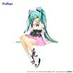 Furyu Corporation Hatsune Miku Flower Fairy Morning Glory Pink Color Ver. Noodle Stopper Figure