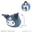 Piapro.net MAX SANRIO CHARACTERS POTE KORO MASCOT M SIZE (D) KUROMI Plush Toys