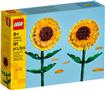 LEGO Sunflowers Building Kit, Artificial Flowers for Home Décor, Flower Building Toy Set for Kids, Sunflower Gift for Girls and Boys Ages 8 and Up, 40524