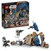 LEGO Star Wars: The Mandalorian Ambush on Mandalore Battle Pack, Building Toy with 4 Star Wars Minifigures, Collectible Brick Built Playset, Star Wars Gift Idea for Boys and Girls Ages 6 and Up, 75373