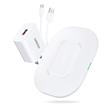 Choetech 15W Airpods / Phone Wireless Fast Charger | 15W Adapter | 1M Cable | White