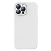 Baseus Liquid Silica Gel Protective Case For iPhone 13 6.7" Pro Max White