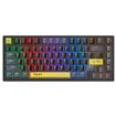 Onikuma G52 Wired Mechanical Gaming Keyboard with RGB Backlighting,Hot Swappable Brown Switch