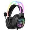 Onikuma X22-BK Gaming Headset With Microphone 3.5 mm, RGB Wired Headset For PC, XBOX, PS4