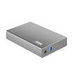 iCAN RSH-339 3.5" USB 3.0 SATA III Hard Drive Enclosure with Max Speed 6Gbps, Sliver