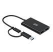 iCAN Premium Video Capture Card with Audio | HDMI Input Max 4K@60Hz | USB-C Output Max 1080p@60Hz, Black(Open Box)