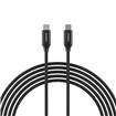 CHOETECH 6.6ft USB-C to USB-C 3.1 GEN 2 Cable, 100W(20V/5A), 10 Gbps