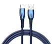 Baseus Glimmer Series Fast Charging Data Cable USB-A to Type-C 100W, 1m (3.3ft),  Blue