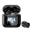 iCAN YX-27-BK TWS, ANC, ENC, Wireless Earbuds with Smart Screen