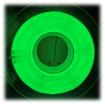 Sunlu 1.75mm, 1kg/spool, PLA filament (Glow In The Green) (Noctilucent Green)