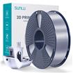 Sunlu 1.75mm, 1kg/spool, Silk PLA+ filament (Silver)