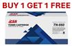 Buy 1 Get 1 FREE - iCAN Compatible Brother TN660 High Capacity Black Toner Cartridge