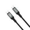 Choetech USB4.0 Gen3 cable, USB Type-C to Type-C, 240W, 8K, 1.2m