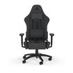 CORSAIR TC100 RELAXED Fabric Gaming Chair, Relaxed Fit, Black/Grey