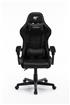 Havit Gaming Chair, PVC Leather + Shaping Foam, Fixed PU Padded with polyester Armrest, Nylon Base & PU Castor, Black