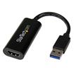 STARTECH Slim USB 3.0 to HDMI External Video Card Multi Monitor Adapter (USB32HDES)  – 1920x1200 / 1080p | -Slim lightweight design | - Ultra-portable | - SuperSpeed USB 3.0 (5 Gbps) | - USB-powered - No external power adapter required(Open Box)