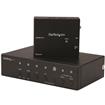 StarTech Multi-Input HDBaseT Extender with Built-in Switch - DisplayPort, VGA and HDMI Over CAT5 or CAT6 - Up to 4K (STDHVHDBT) | -Save the hassle and expense of using multiple hardware devices, with a switch and extender in one device that accommodates VGA, DP and HDMI inputs | -Maintain astonishing picture quality up to 130 feet away, with support for UltraHD 4K over non-proprietary CAT5e or CAT6 cabling | -Supports HD video resolutions such as 1920x1200 or 1080p at distances up to 230 ft. (70 m)