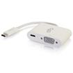 Cables to Go USB-C TO VGA VIDEO ADAPTER CONVERTER WITH POWER DELIVERY -WHITE (29534)