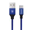 BASEUS Yiven Cable For Micro USB, 2A, 1.5M, Navy Blue (CAMYW-B13)