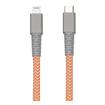 iCAN USB-C to Lightning Cable, Apple MFi, M/M, 3ft, Orange