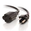 Cables To Go 16 AWG Outlet Saver Power Extension Cord 2ft (NEMA 5-15P to NEMA 5-15R) (29929)