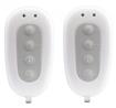 Smanos 2 Pack Remote Control (RE2300) | -Easy to carry around on a keychain or in your pocket or purse | -helps quickly arm or disarm your alarm system | -comes with an SOS panic button