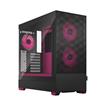 FRACTAL DESIGN Pop Air RGB Black Magenta Core TG ATX High-Airflow Clear Tempered Glass Window Mid Tower Computer Case