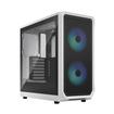 Fractal Design Focus 2 RGB White ATX mATX Mini ITX Clear Tinted Tempered Glass Mid Tower Computer Case