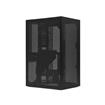 SSUPD Meshroom S Mini ITX Case - Black - without PCIe Riser Cable
