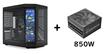 Hyte Y70 Touch Infinite Case, Black + Super Flower Leadex III 850W ATX 3.1 PSU