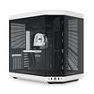 HYTE Y70 Dual Chamber ATX Mid Tower Modern Aesthetic Case - White/Black