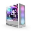 NZXT H5 Flow RGB Compact ATX Mid-Tower Airflow case, White