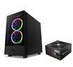 NZXT H5 Elite PC case (Black/Black) + FSP Hydro G Pro 850W  Power Supply