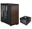 FRACTAL DESIGN North PC Case - Charcoal Black + FSP Hydro G Pro 850W, ATX3.0 & PCIe 5.0 Power Supply