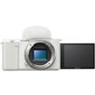 Sony a ZV-E10 Digital Camera (White - Body Only) | Mirrorless | 24.2 MP | APS-C | 4K / 30 fps | Wi-Fi | Bluetooth