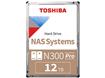 Toshiba N300 Pro 12TB NAS Internal Hard Drive 7200RPM  SATA 3.0