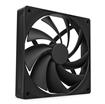 NZXT F140Q 140mm Quiet Airflow PWM Case Fan, Black