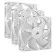 CORSAIR RS120 120mm PWM Fans Triple Pack – White