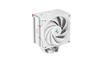 DeepCool AK500S (Slim) DIGITAL Air Cooler, Single Tower, Real-Time CPU Status Screen, White